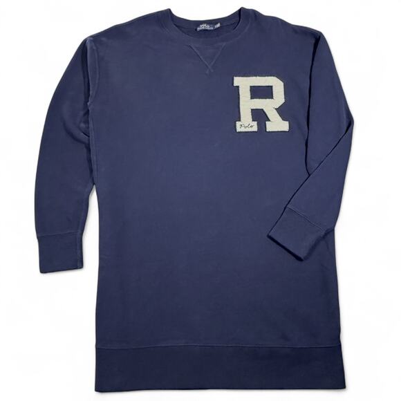 Polo by Ralph Lauren Navy Midi Dress - Picture 1 of 11